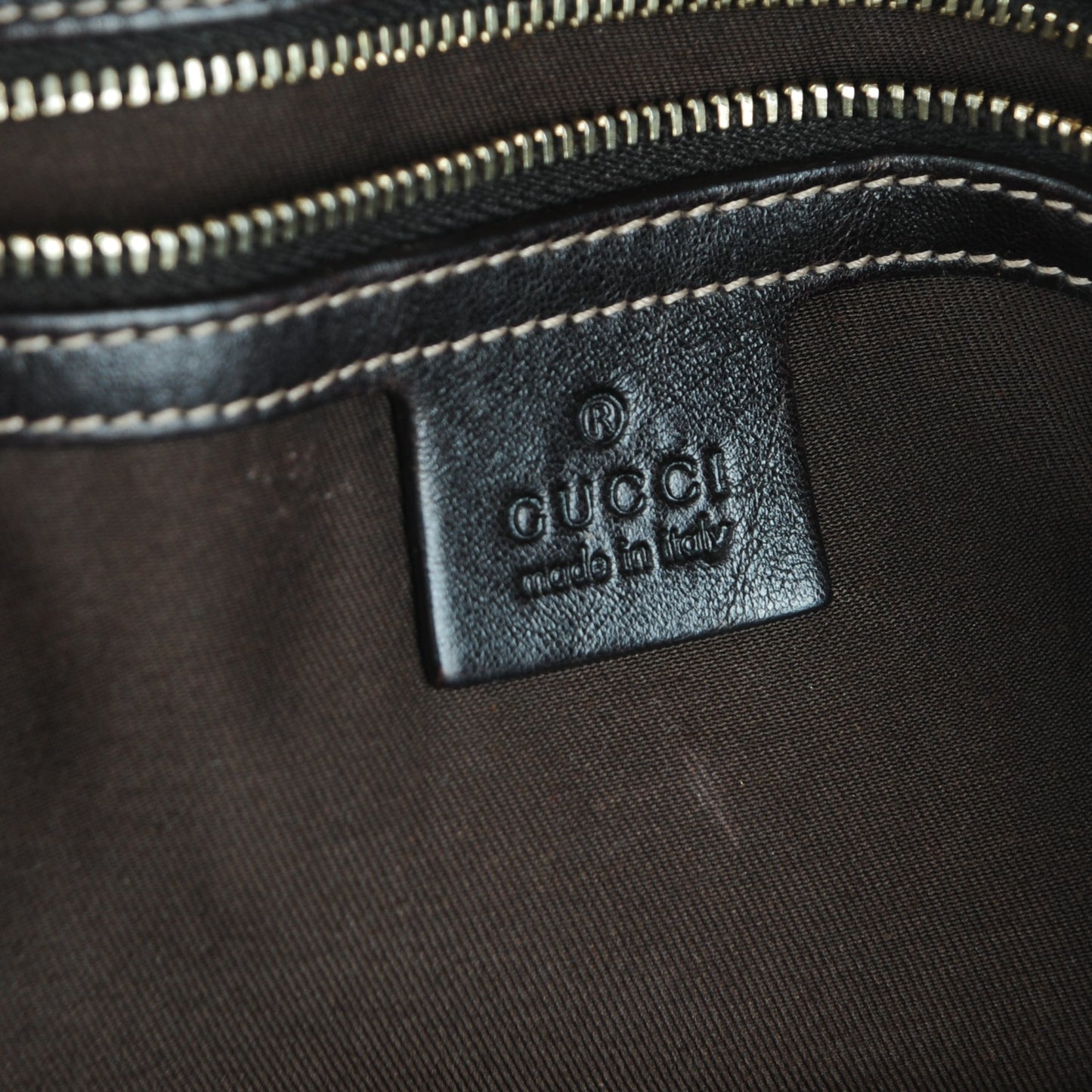 Monogram Small Pelham Shoulder Bag Dark Brown