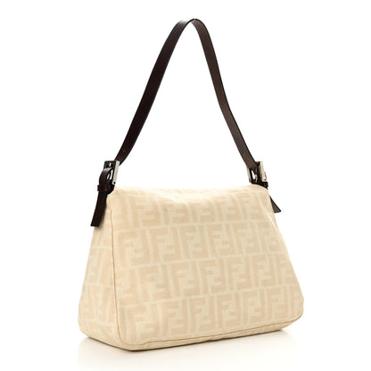 Fendi Zucca Mama Baguette Beige 3 of 9