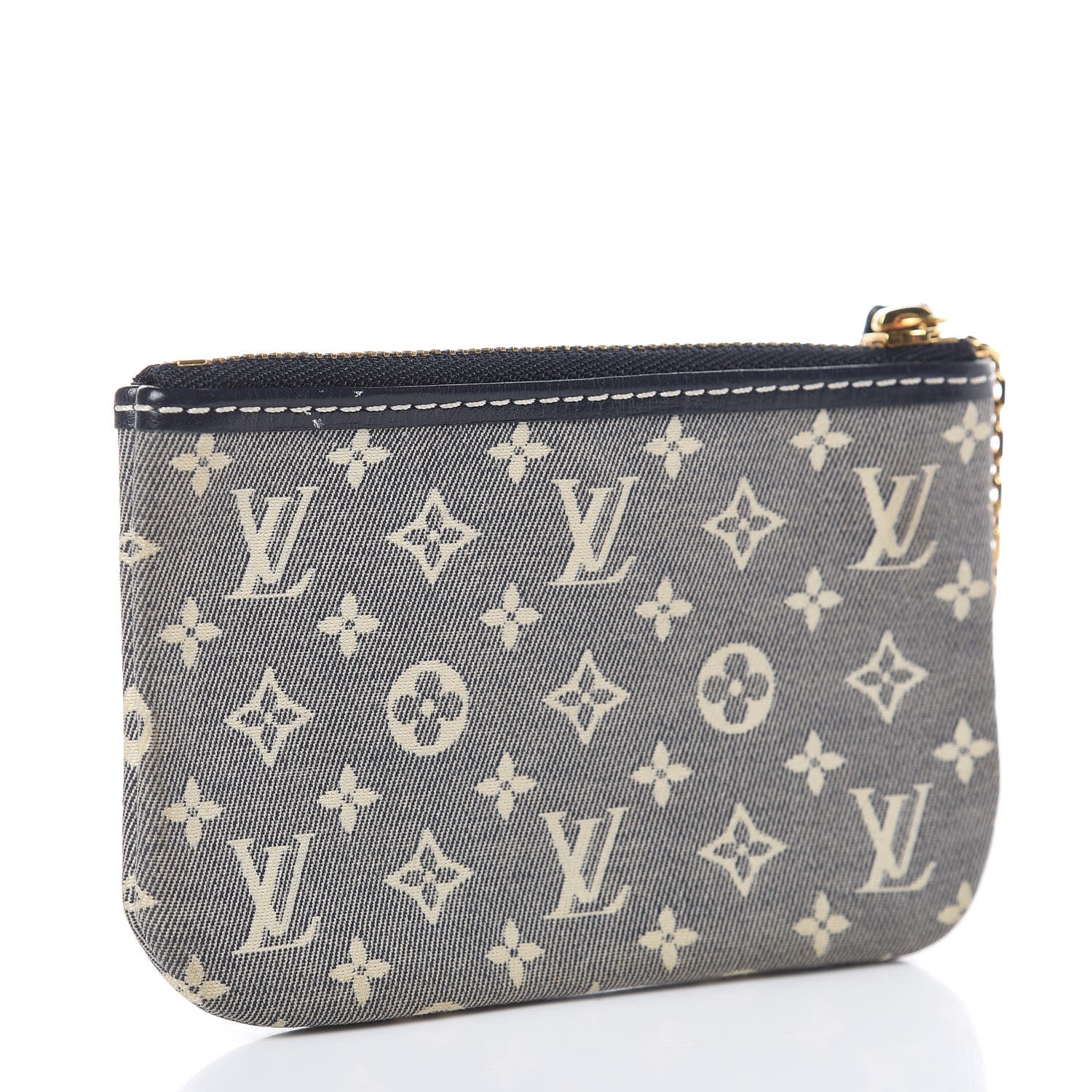 Louis Vuitton Monogram Idylle Key Pouch Encre 3 of 8