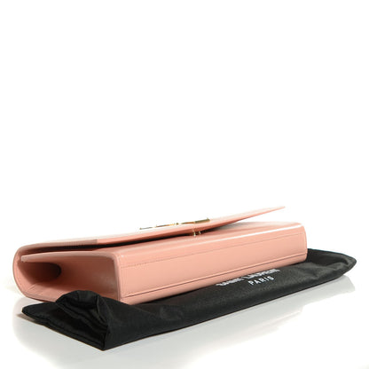 Saint Laurent Smooth Calfskin Classic Monogram Clutch Blush 4 of 7