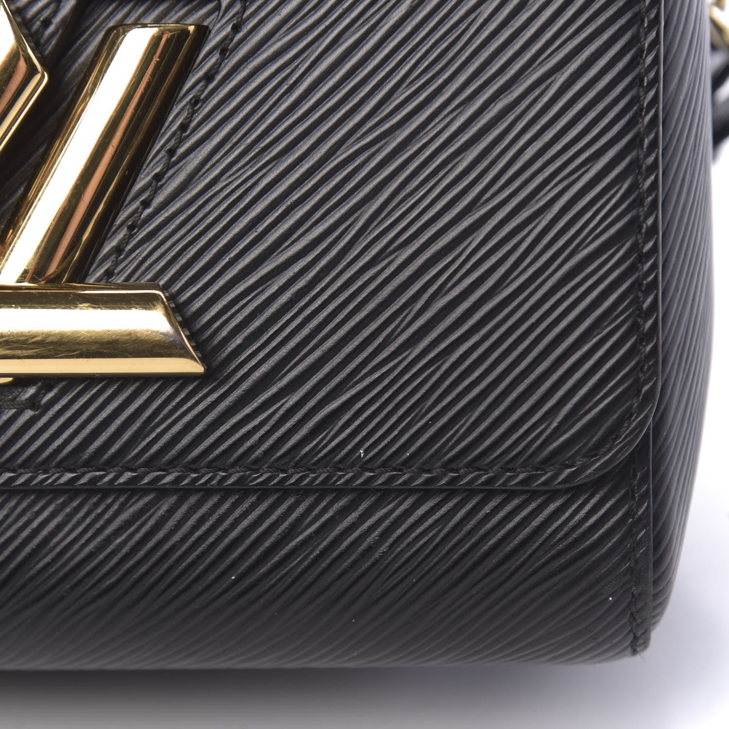 Louis Vuitton Epi Twist Shoulder Bag PM Black 8 of 12