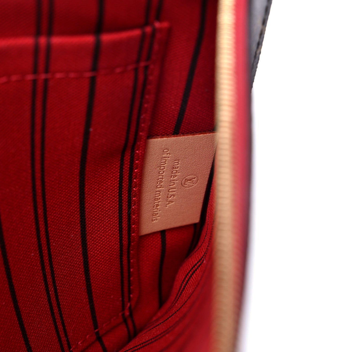 Louis Vuitton Monogram Neverfull MM GM Pochette Cherry 8 of 9