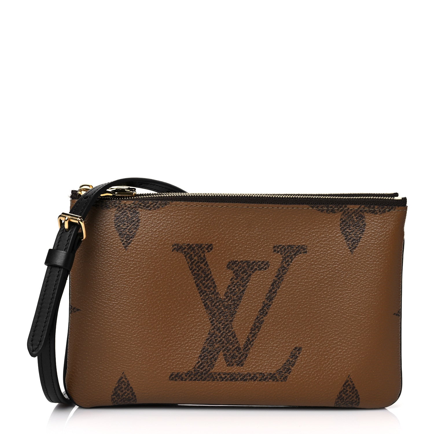 Louis Vuitton Reverse Monogram Giant Double Zip Pochette 1 of 9
