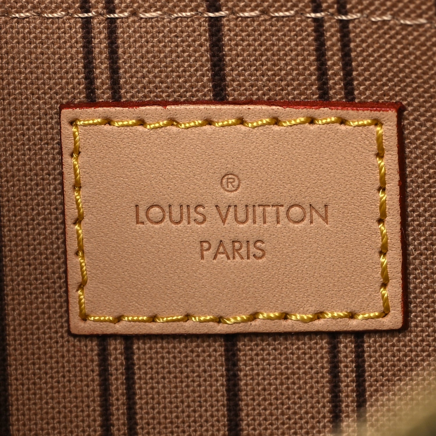 Louis Vuitton Monogram Neverfull MM GM Pochette 6 of 6