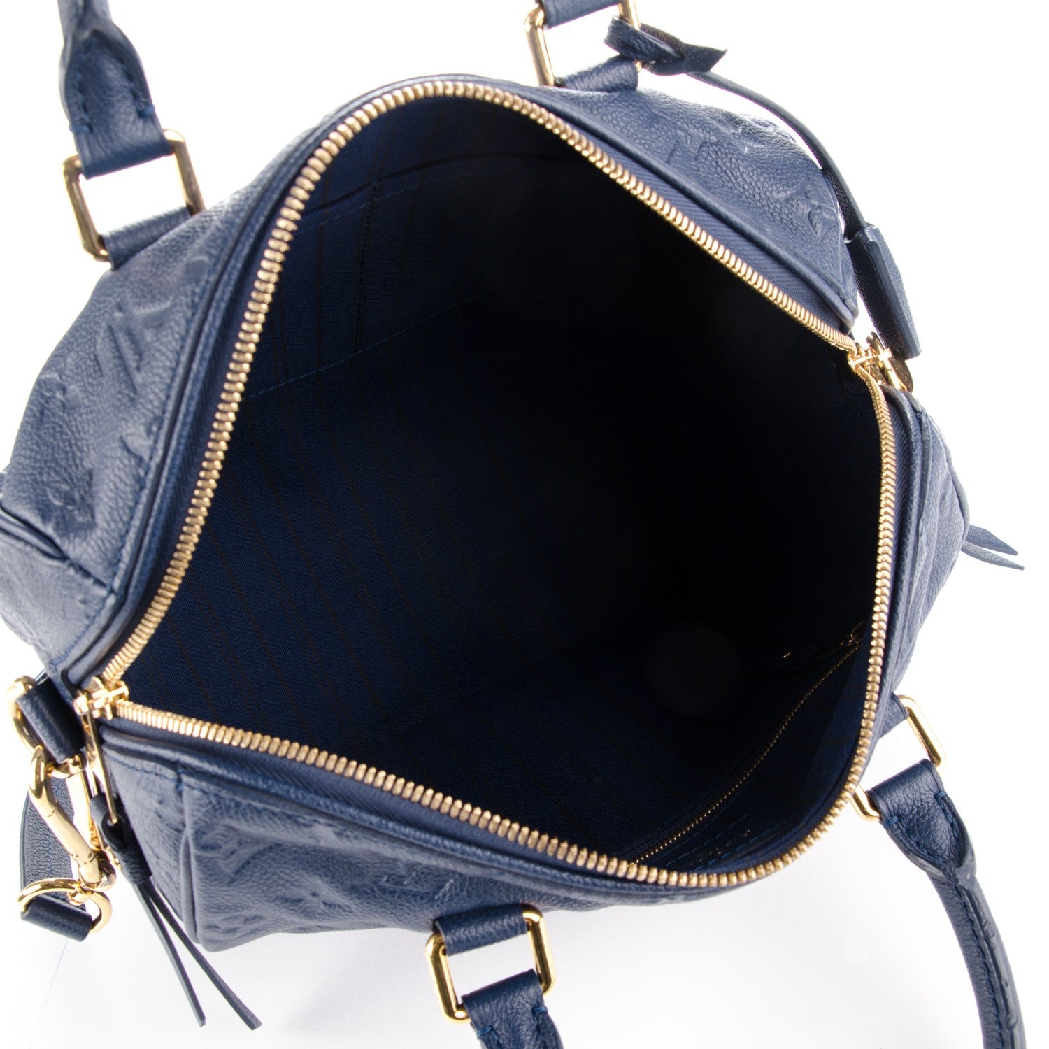 Louis Vuitton Empreinte Speedy Bandouliere 25 Celeste 5 of 8