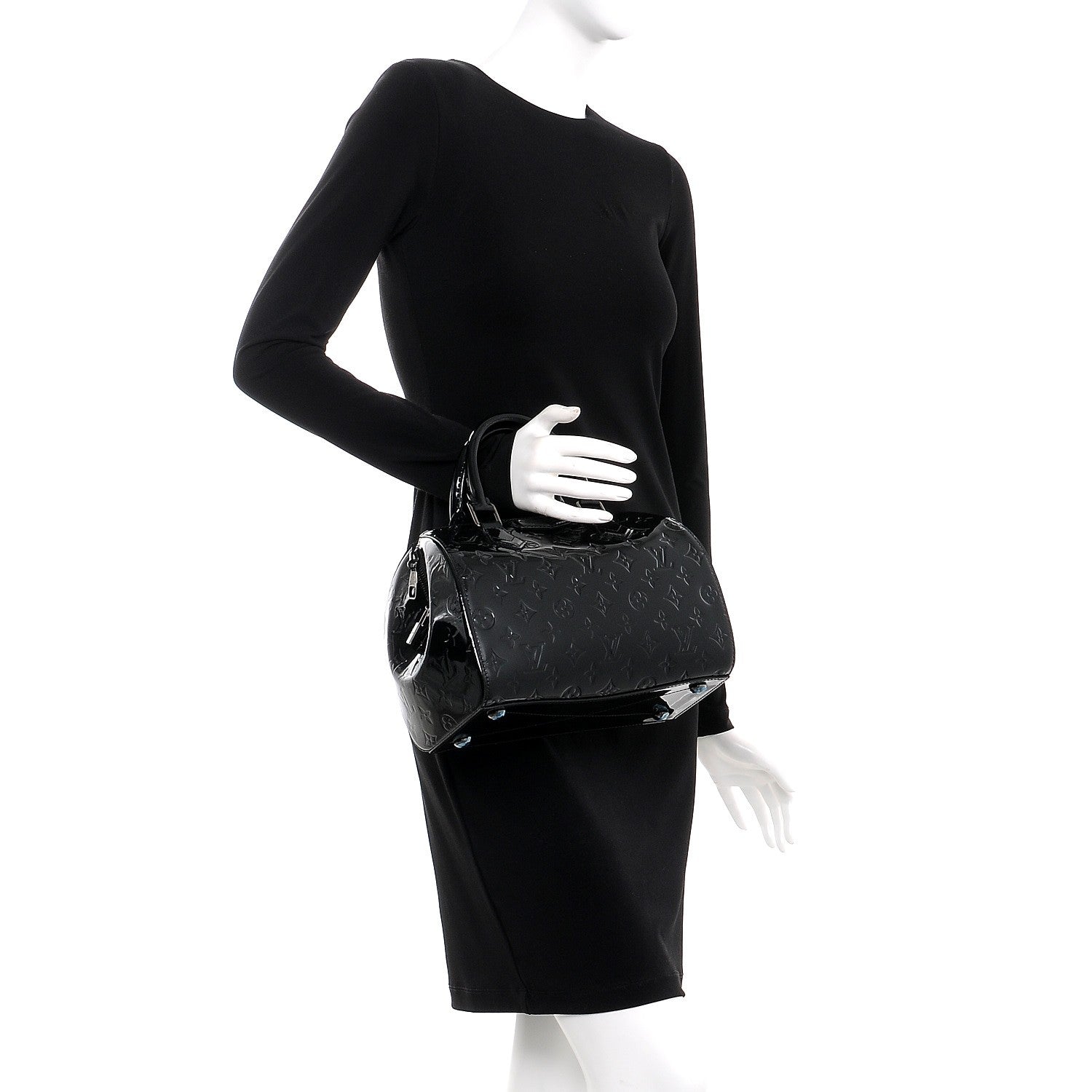 Louis Vuitton Vernis Montana Magnetique Black 2 of 8