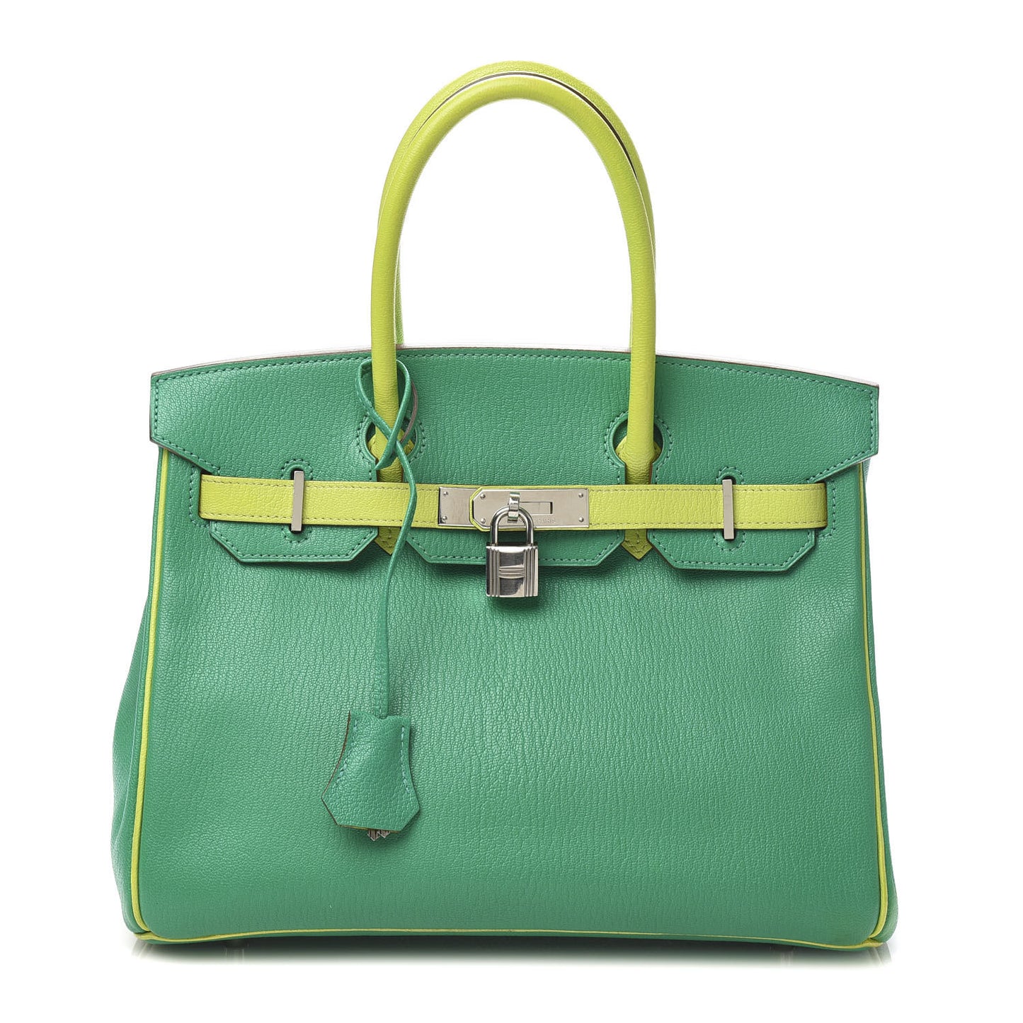 Chevre Mysore Horseshoe Birkin 30 Menthe Kiwi