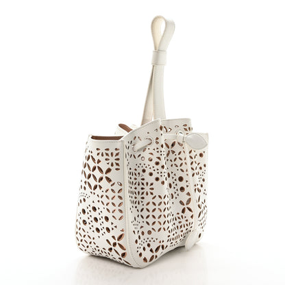 Alaia Lux Calfskin Vienne Rose-Marie 19 Bag White 4 of 10