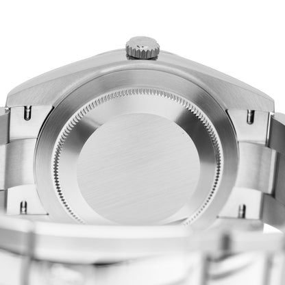 Rolex Stainless Steel 41mm Oyster Perpetual Datejust Watch White Roman 126300 4 of 5