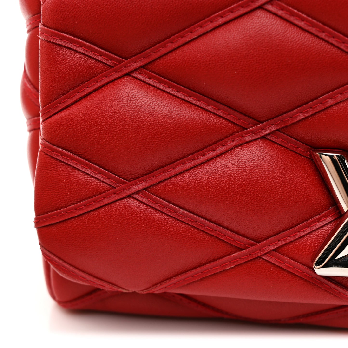 Lambskin Malletage GO-14 Mini Red