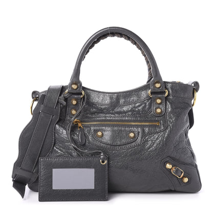 Balenciaga Agneau Giant 12 Gold Hardware Town Gris Fossile 1 of 11