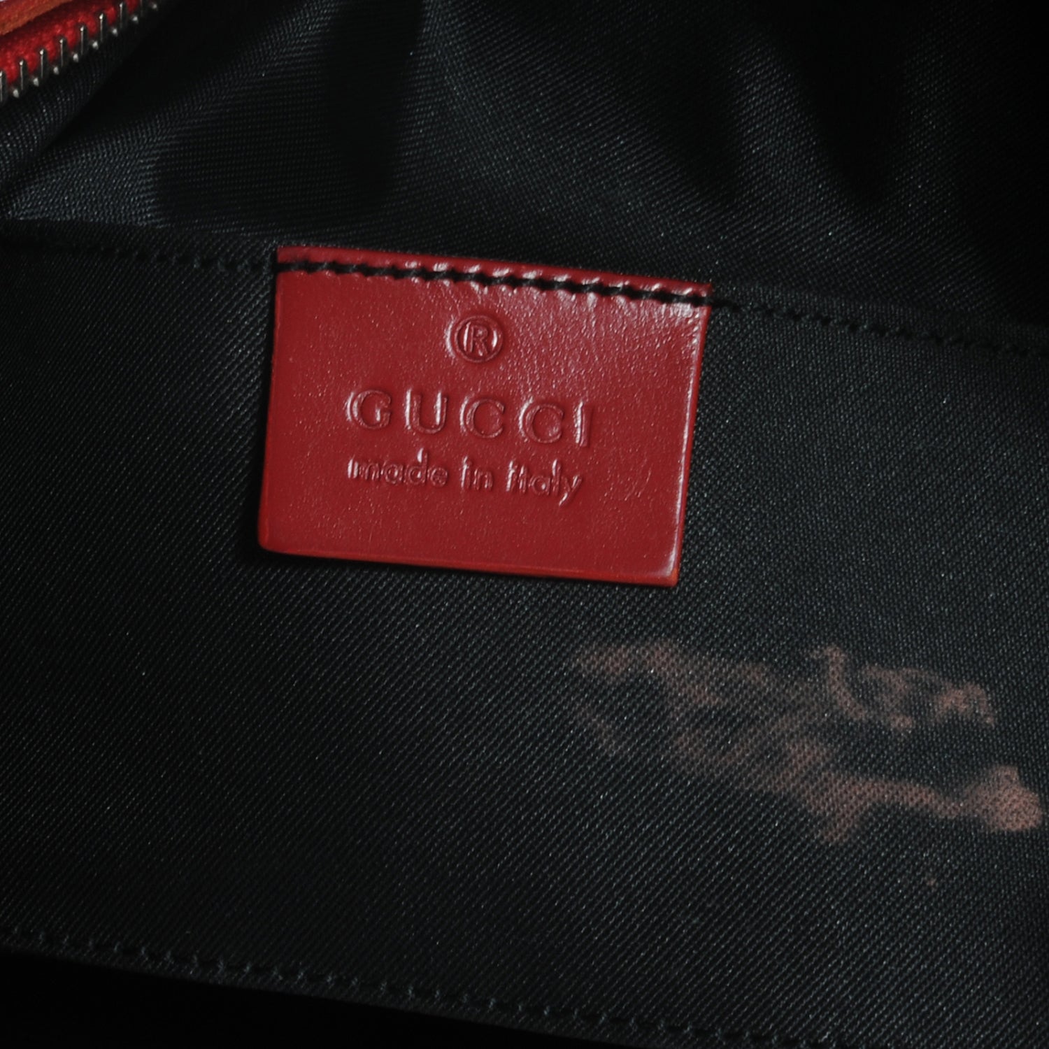 Gucci Monogram Small Hobo Red 6 of 7