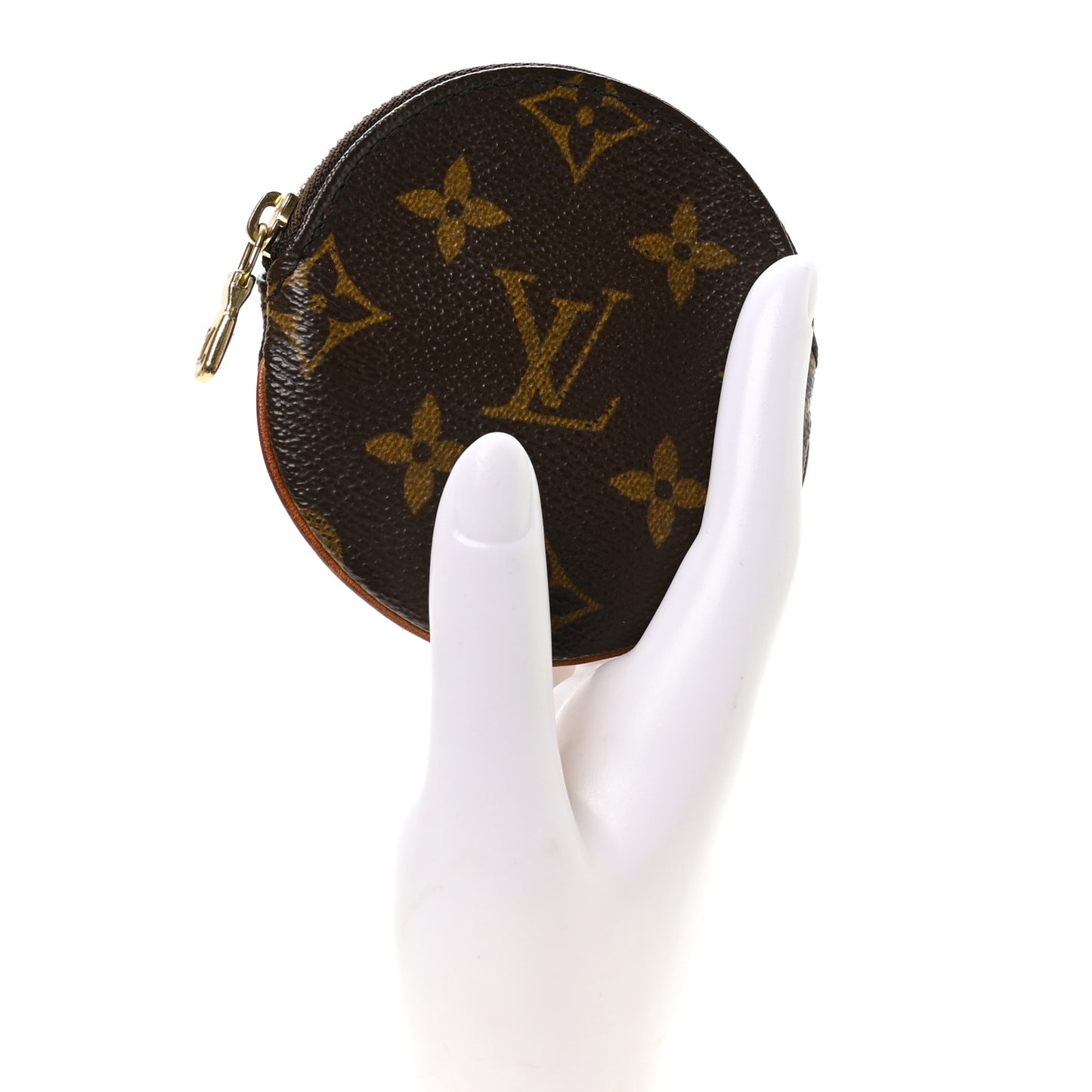 Monogram Round Coin Purse