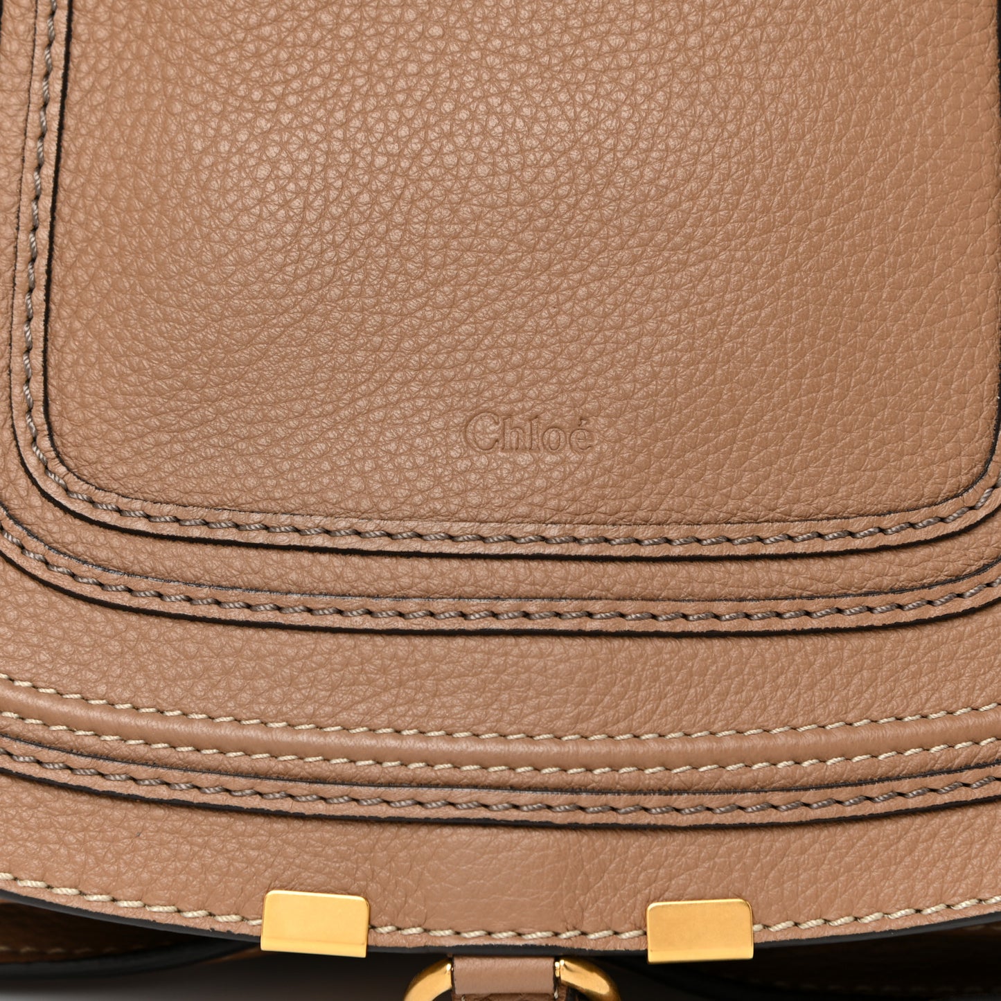 Calfskin Medium Marcie Satchel Nut
