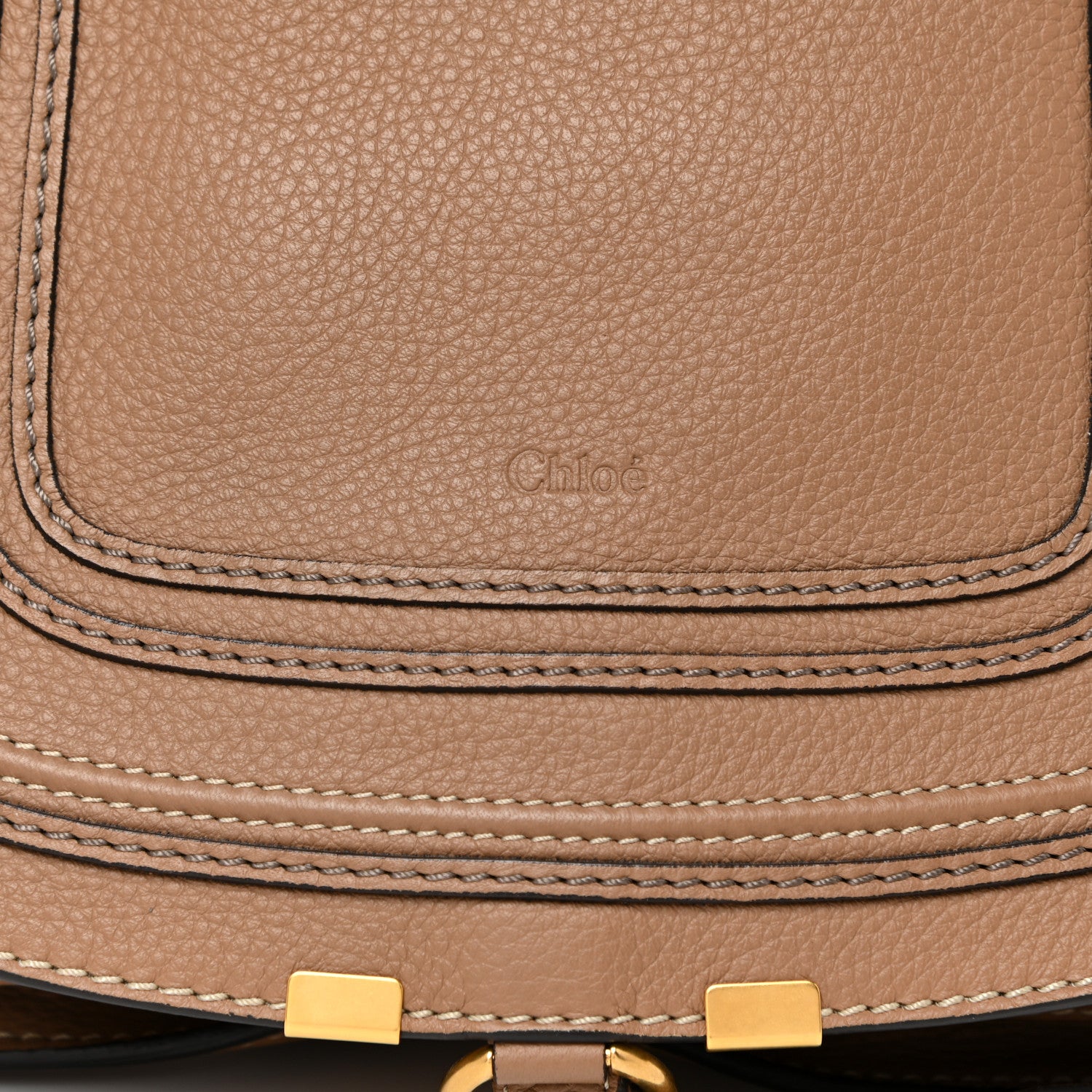 Chloe Calfskin Medium Marcie Satchel Nut 7 of 14