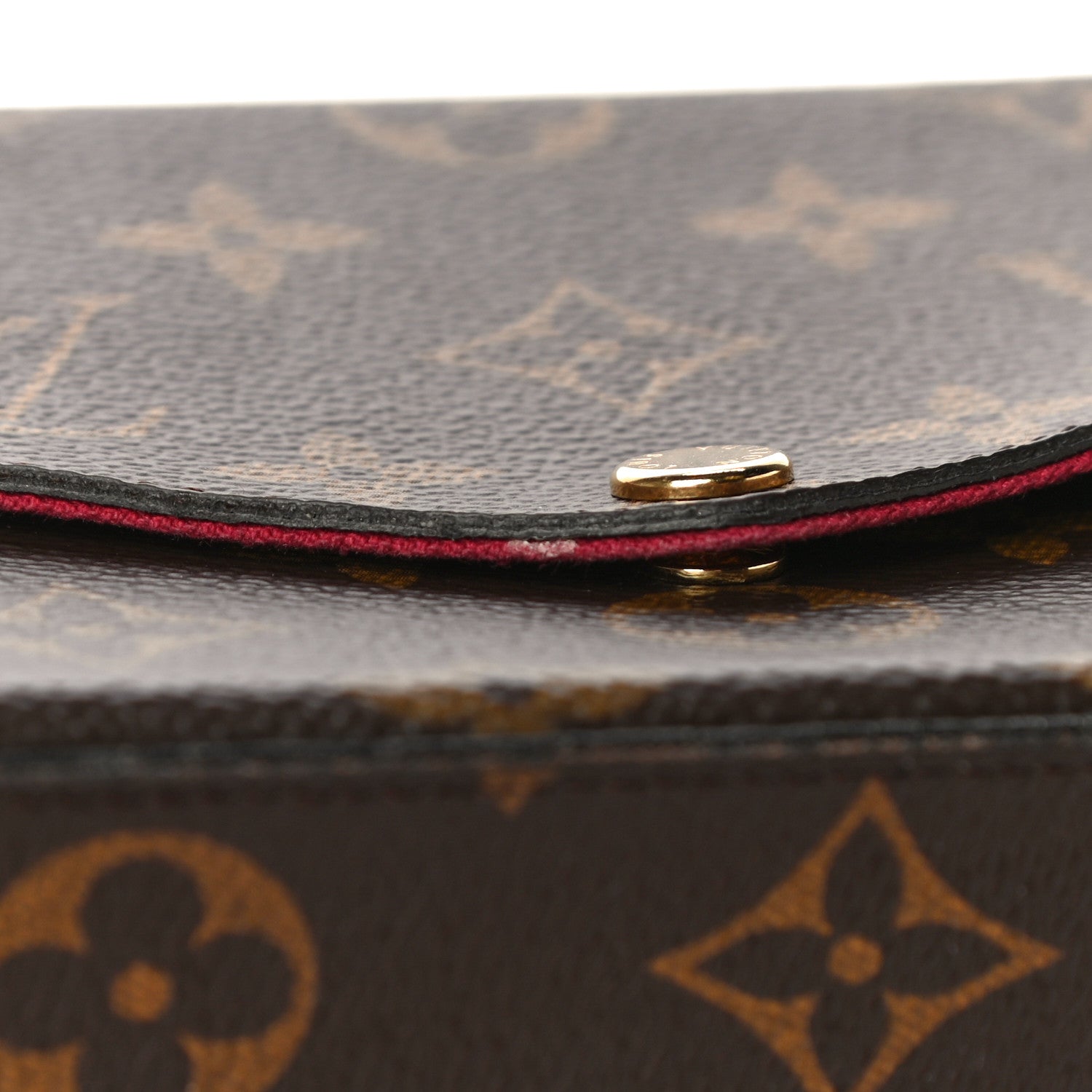Louis Vuitton Monogram Pochette Felicie Chain Wallet Fuchsia 11 of 11