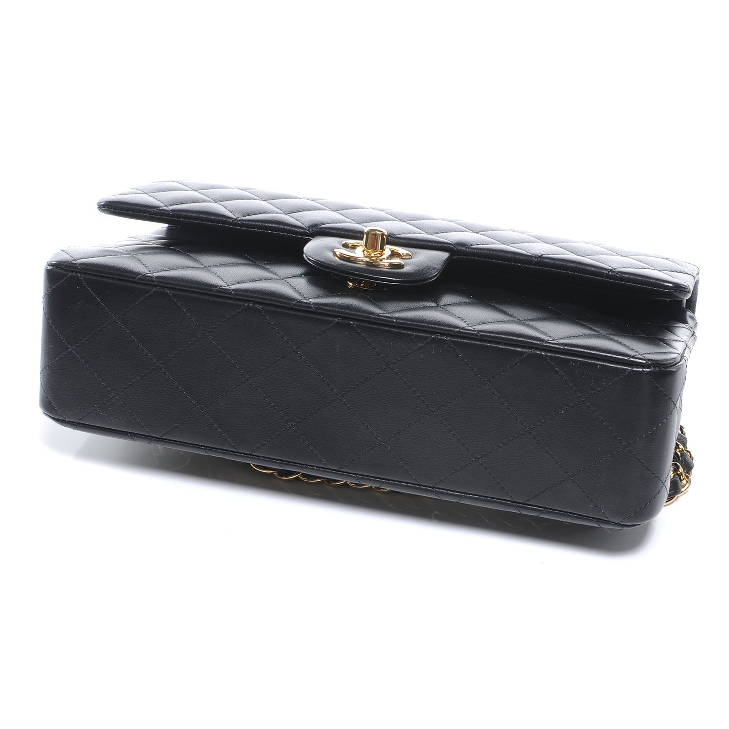 Chanel Lambskin Medium Double Flap Black 4 of 7