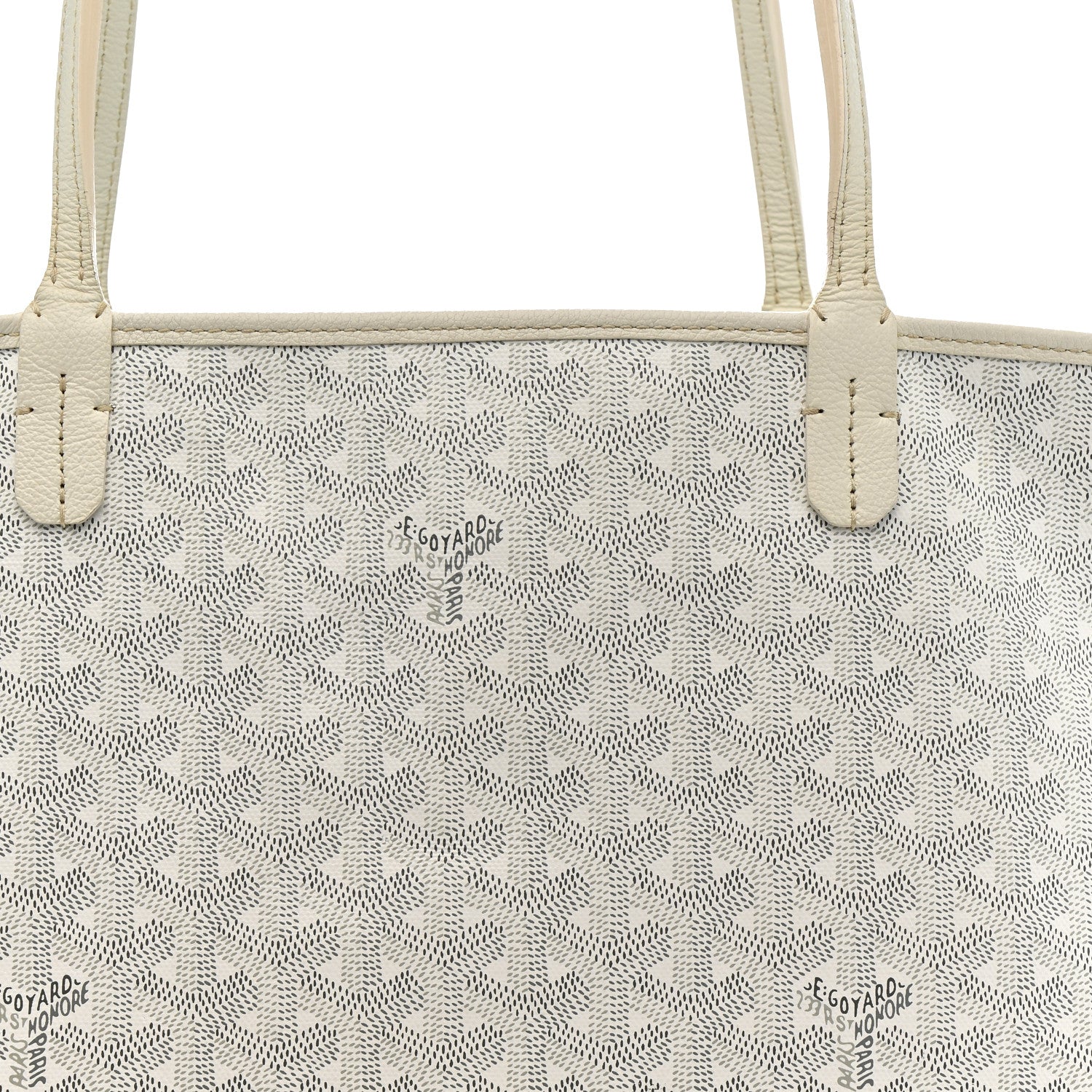 Goyard Goyardine Artois MM White 8 of 15