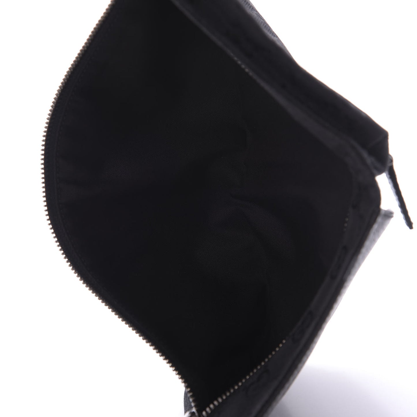 GG Monogram Double Pocket Belt Bag Black