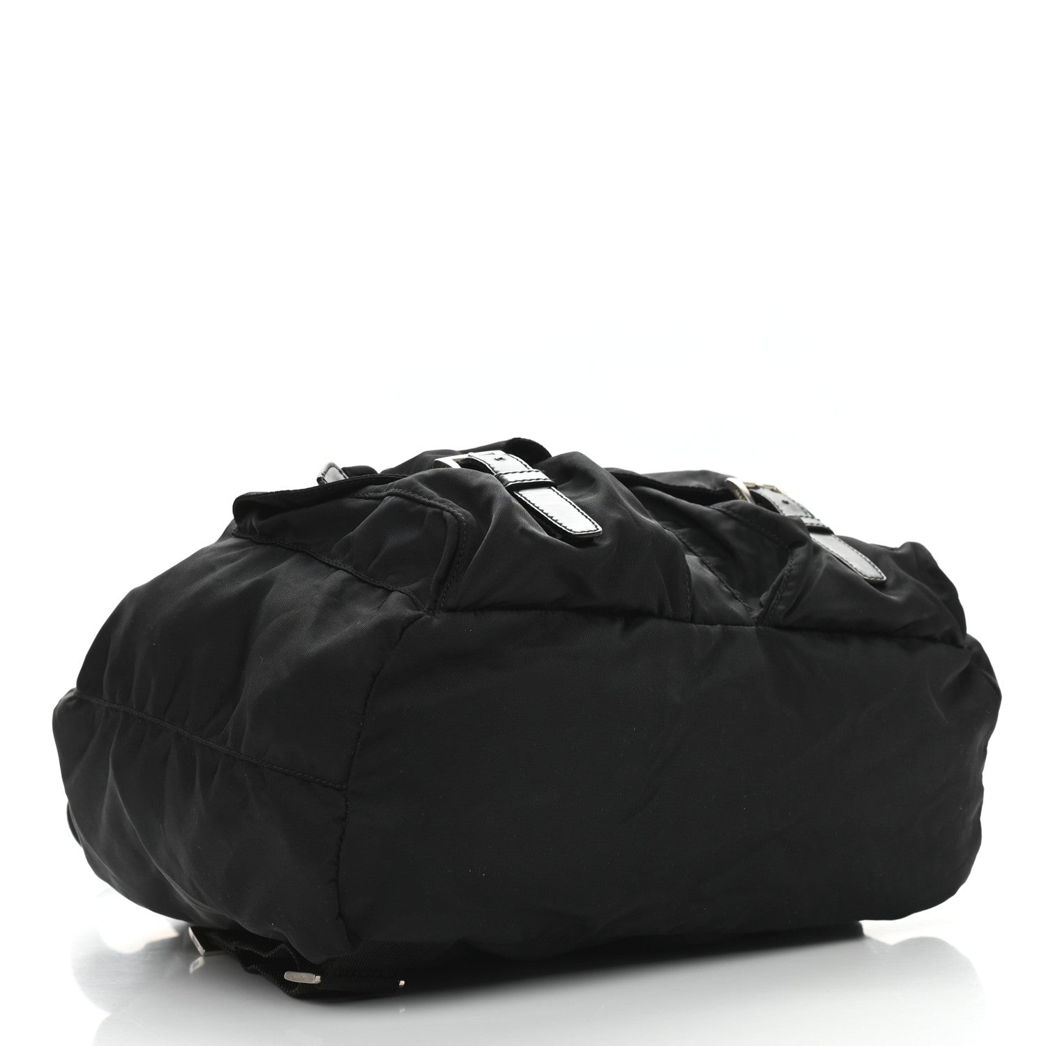 Prada Tessuto Nylon Vitello Backpack Black 4 of 9