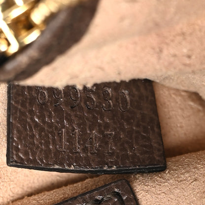 Gucci GG Supreme Monogram Web Ophidia Card Case Beige New Acero 7 of 8