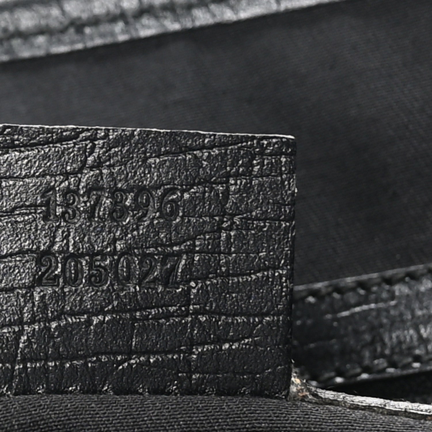 Gucci Denim Monogram Medium Jolicoeur Tote Black 7 of 10
