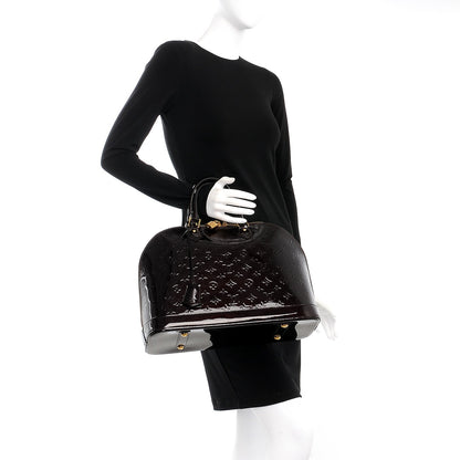 Louis Vuitton Vernis Alma GM Amarante 2 of 11