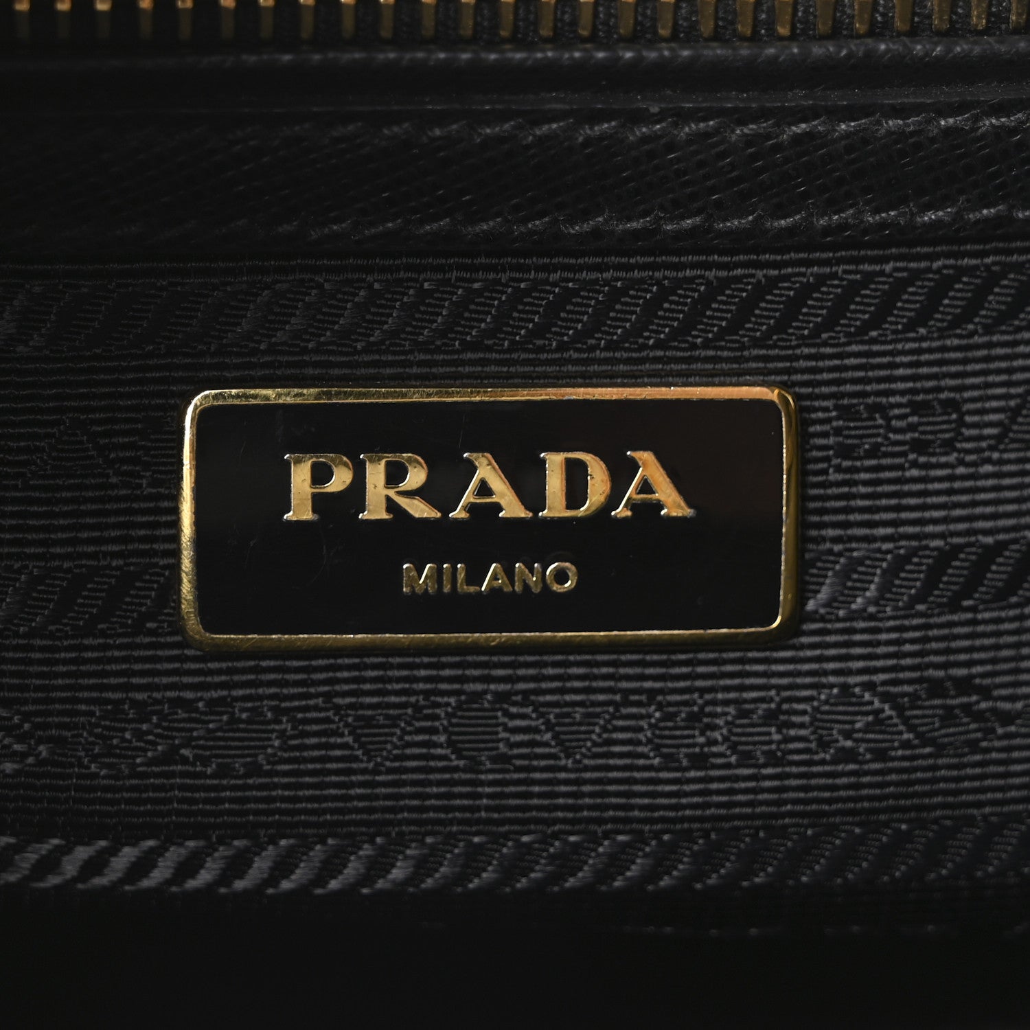 Prada Saffiano Small Galleria Double Zip Tote Black 6 of 9