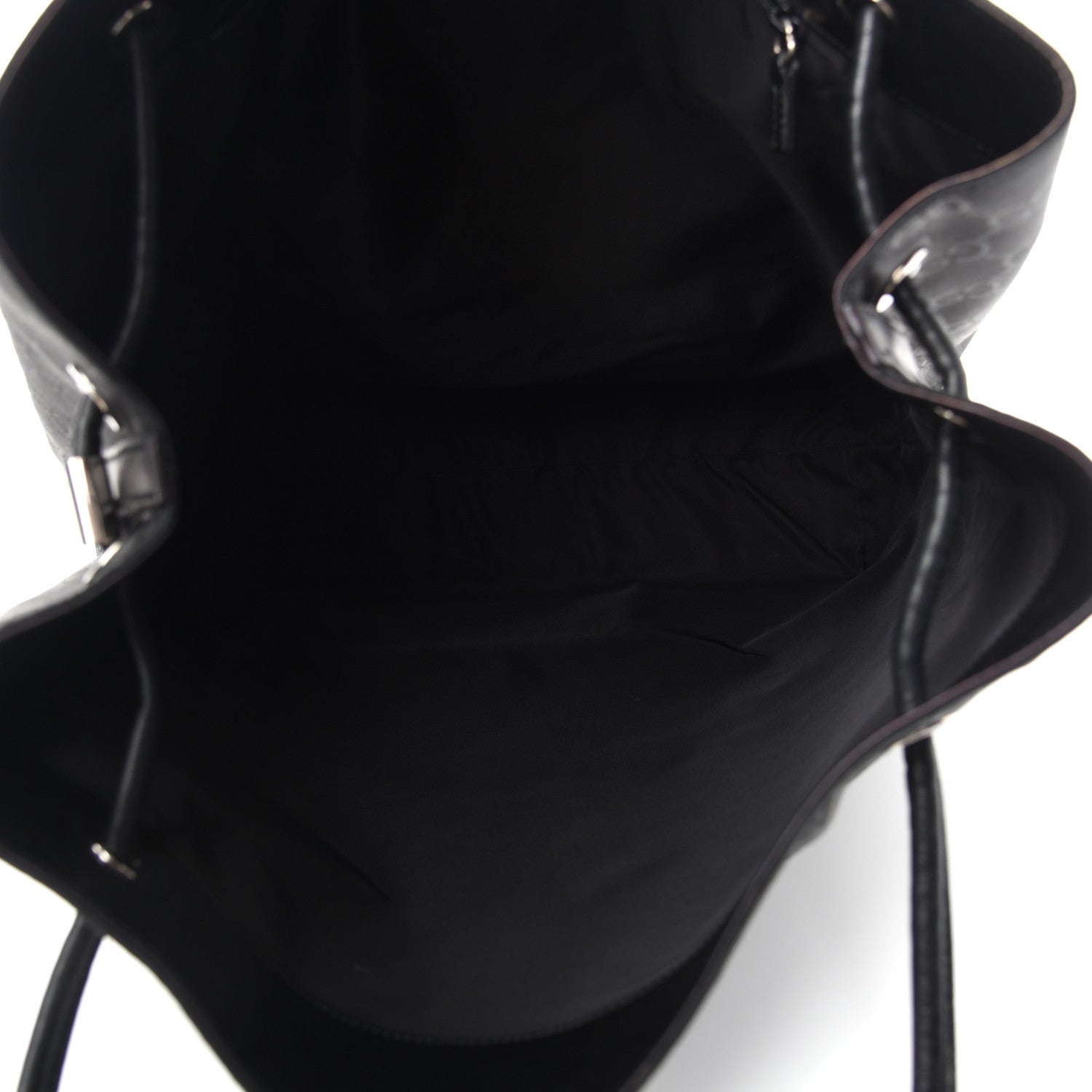 Gucci Nylon Monogram Gifford Tote Black 5 of 10
