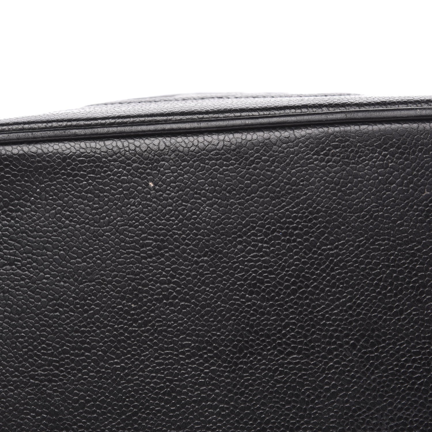 Chanel Caviar CC Vanity Train Case Black 16 of 18