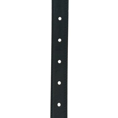 Gucci Calfskin Double G 20mm Belt 85 34 Black 4 of 5
