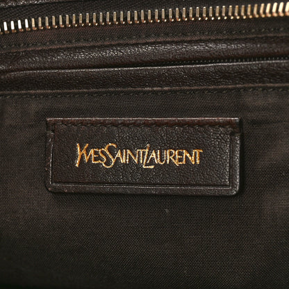 Saint Laurent Sheepskin Small Cabas Chyc Dark Brown 6 of 9