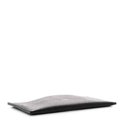 Louis Vuitton Calfskin Felicie Chain Wallet Card Holder Insert Black 4 of 6