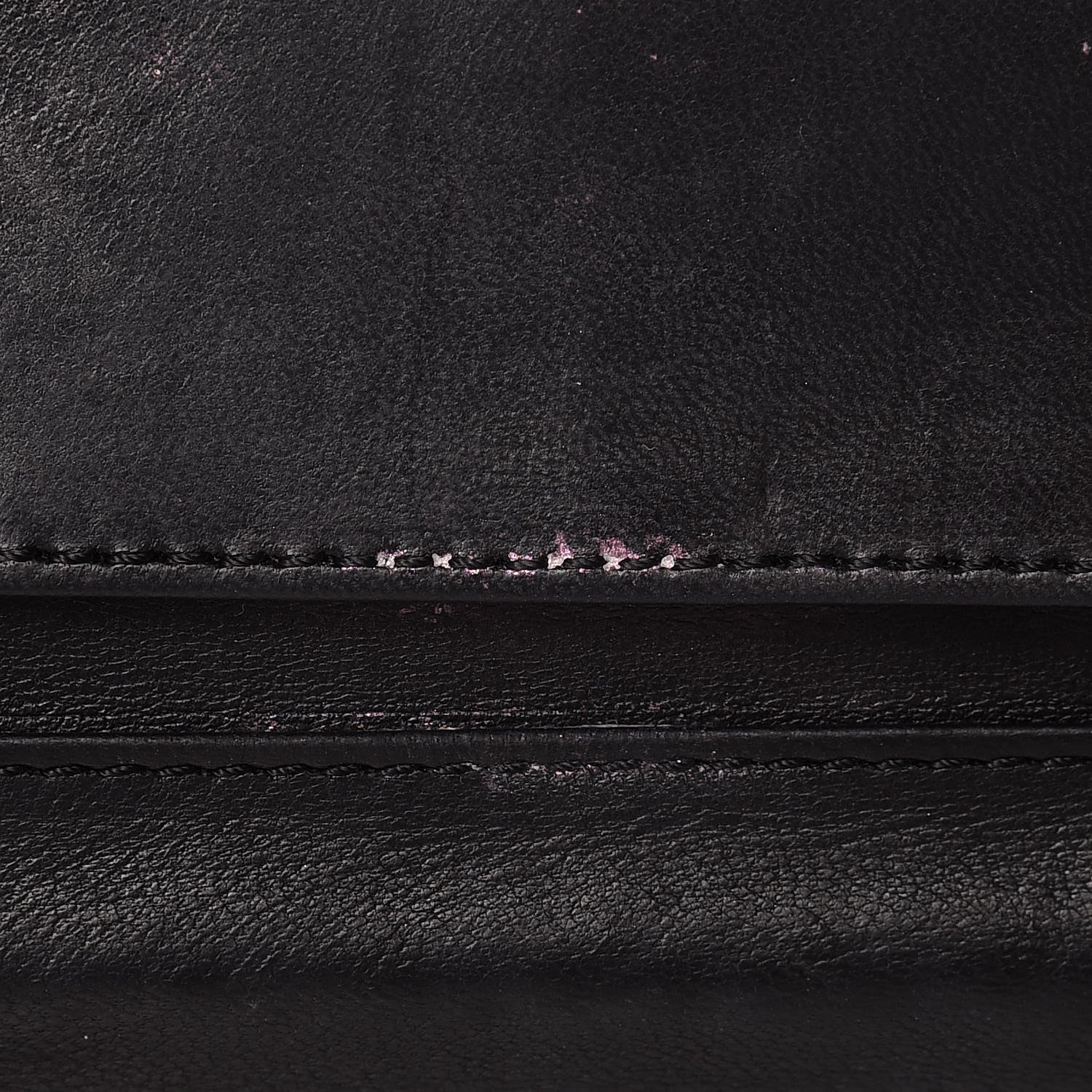 Chanel Lambskin Quilted East West Flap Clutch Black 8 of 20
