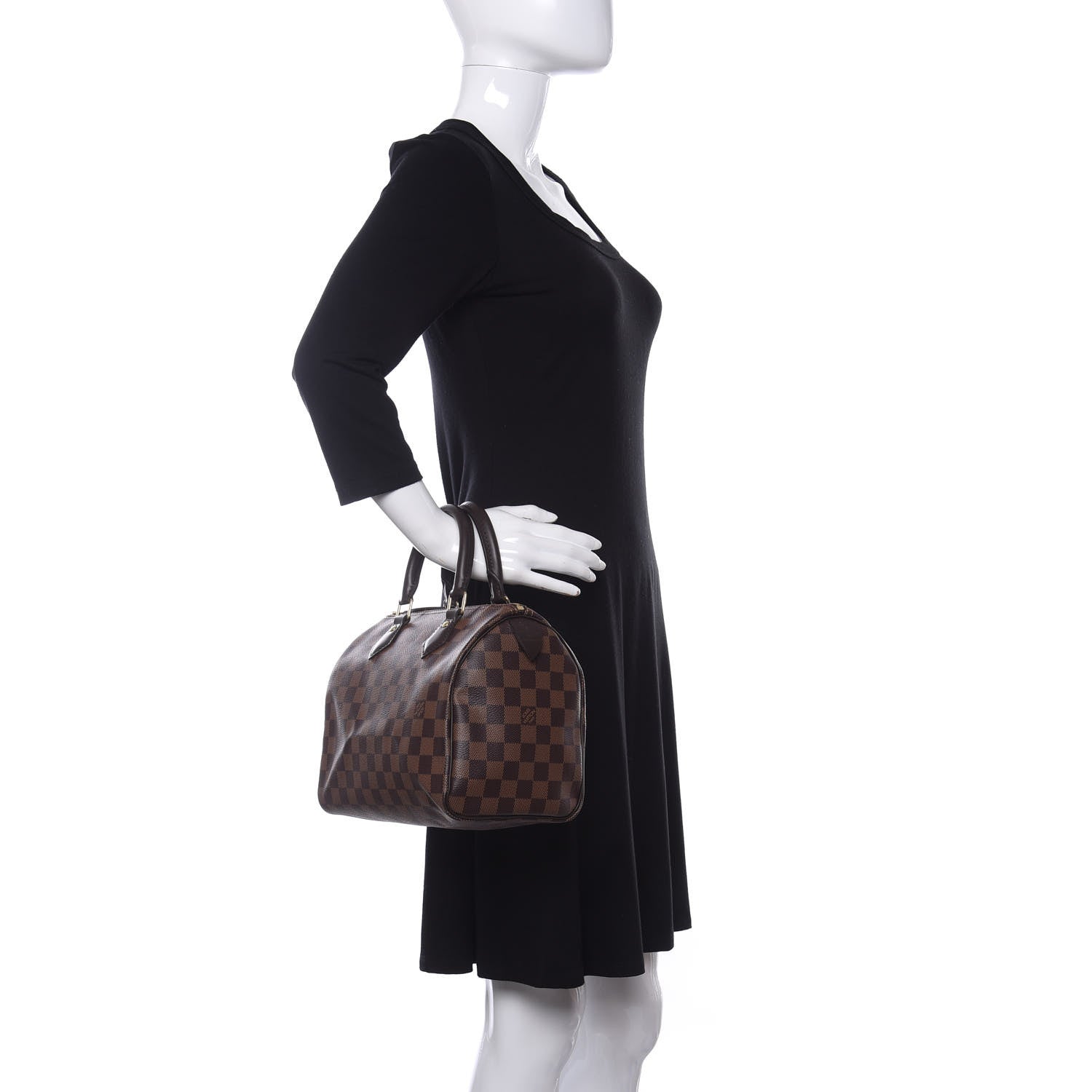 Louis Vuitton Damier Ebene Speedy 25 2 of 12