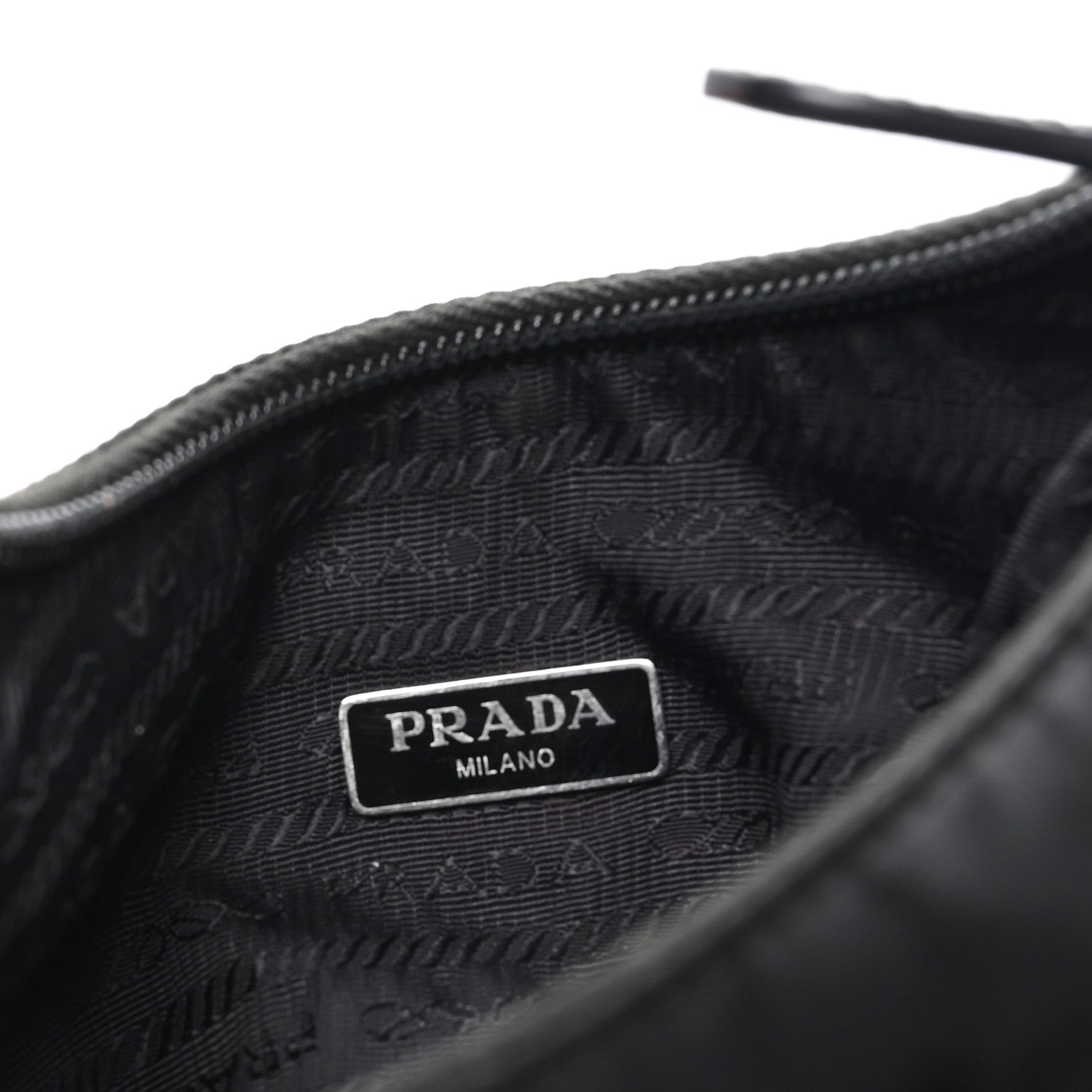 Prada Tessuto Nylon Mini Re-Edition 2000 Bag Black 1875650