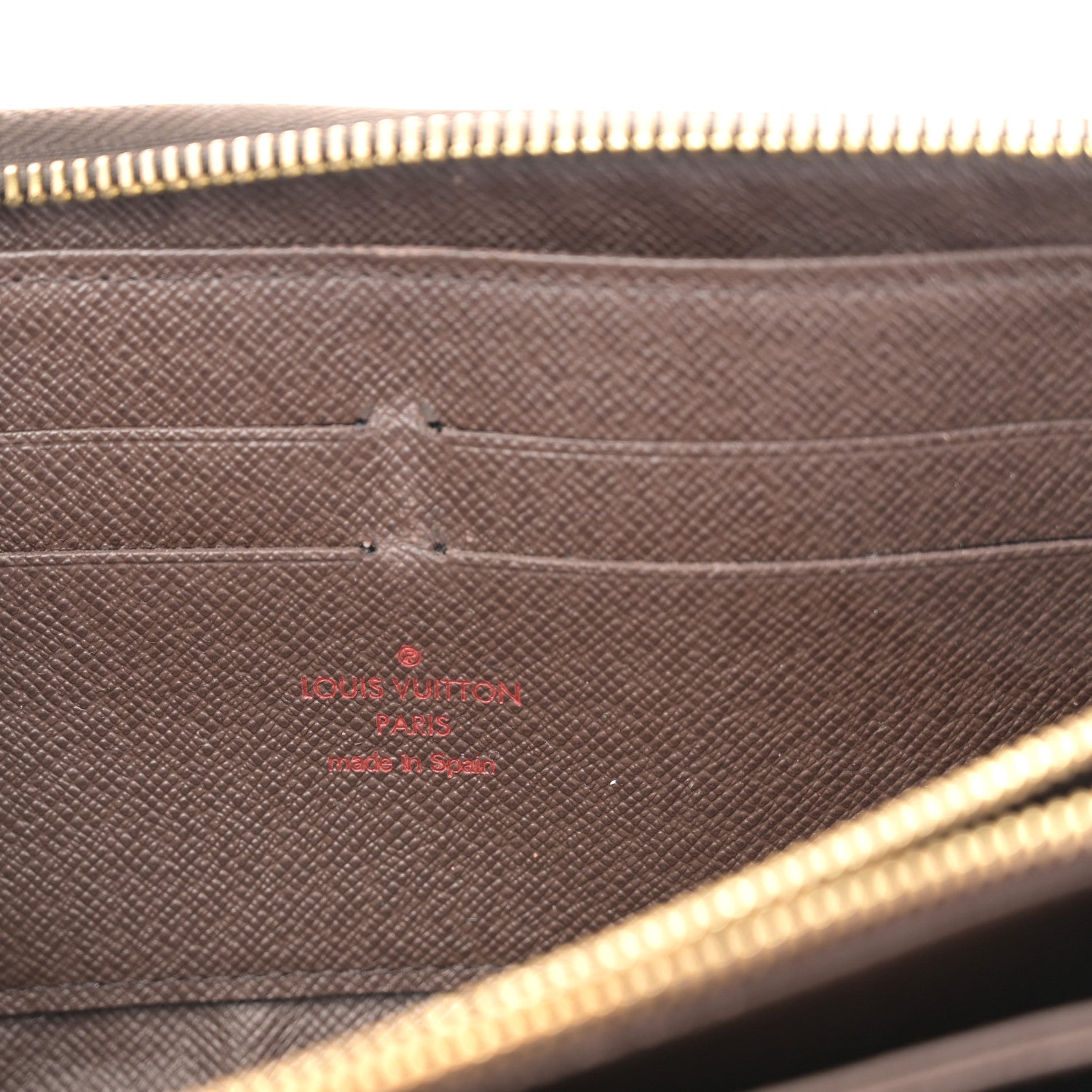 Louis Vuitton Damier Ebene Zippy Wallet 6 of 9