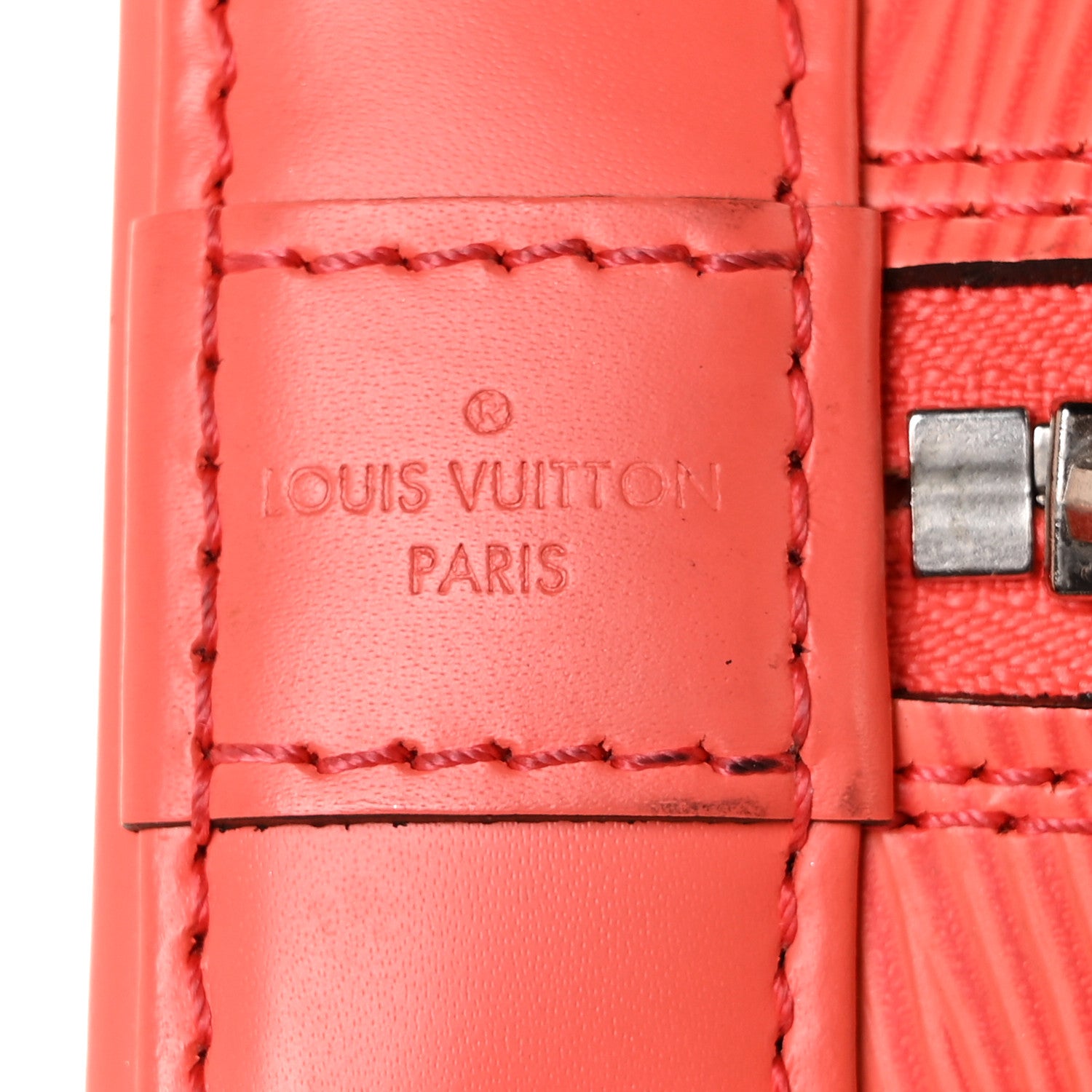 Louis Vuitton Epi Alma BB Piment 6 of 11