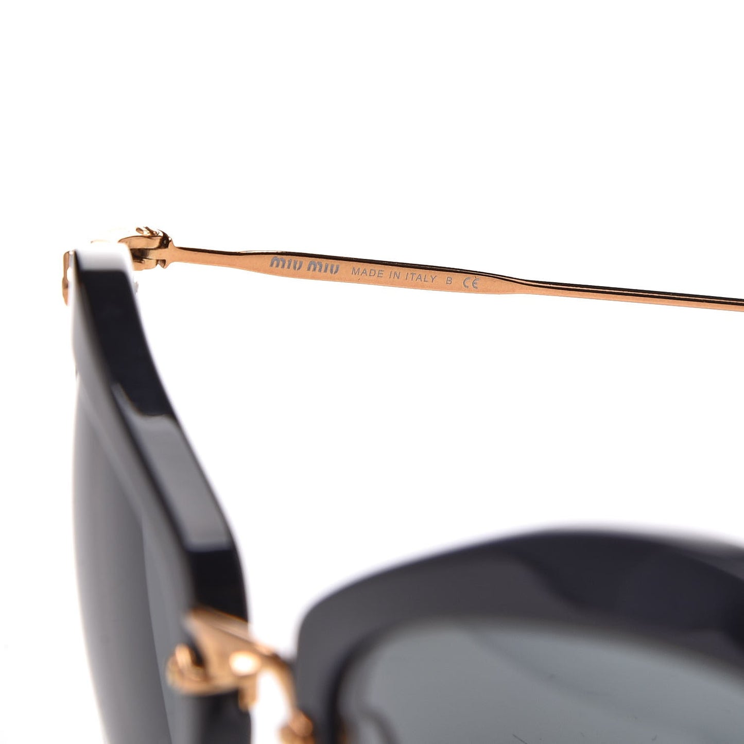 Cat Eye Sunglasses SMU10N Nero Black