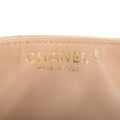 Chanel Caviar East West Flap Beige 9 of 10