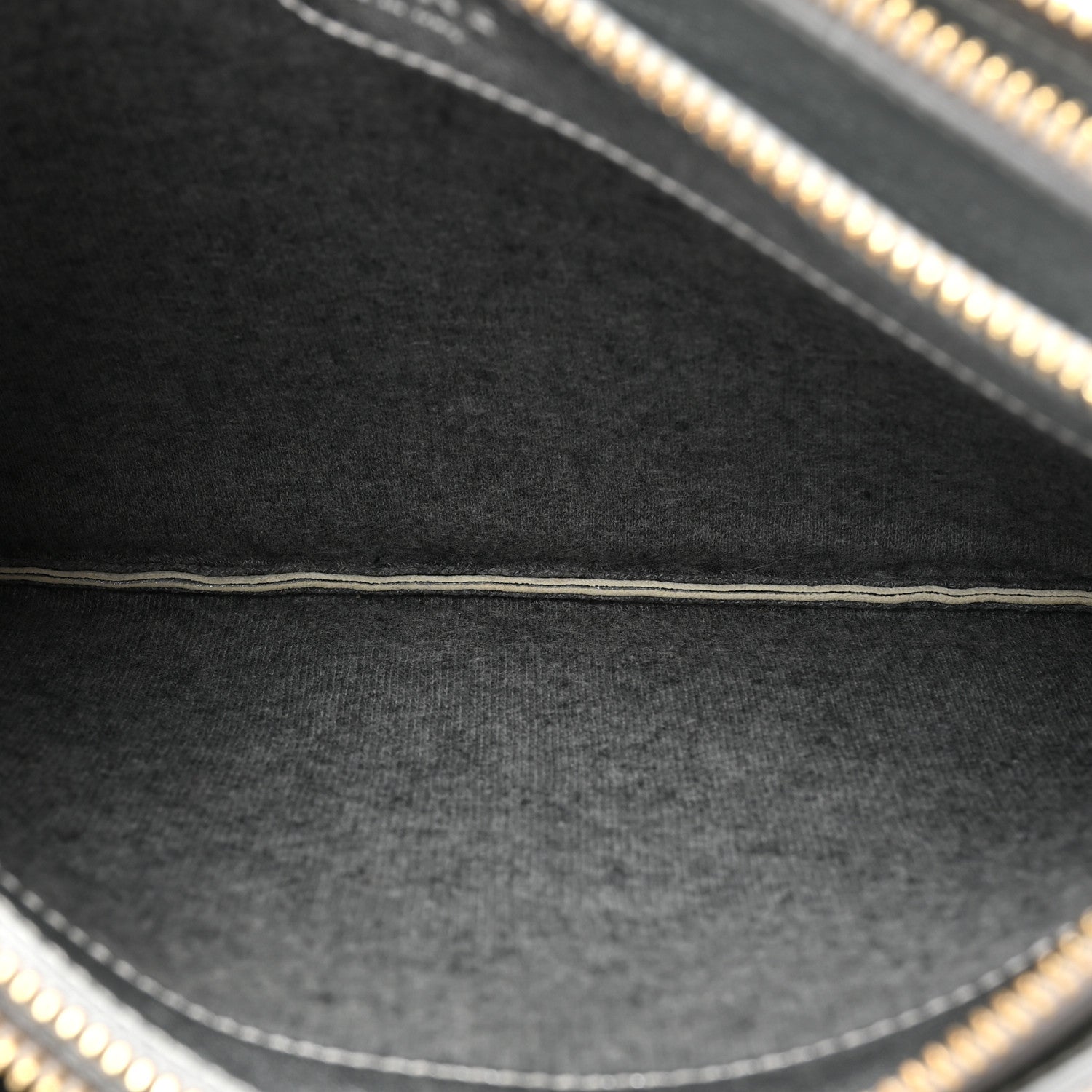 Celine Metallic Lambskin Large Trio Crossbody Bag Silver 6 of 17