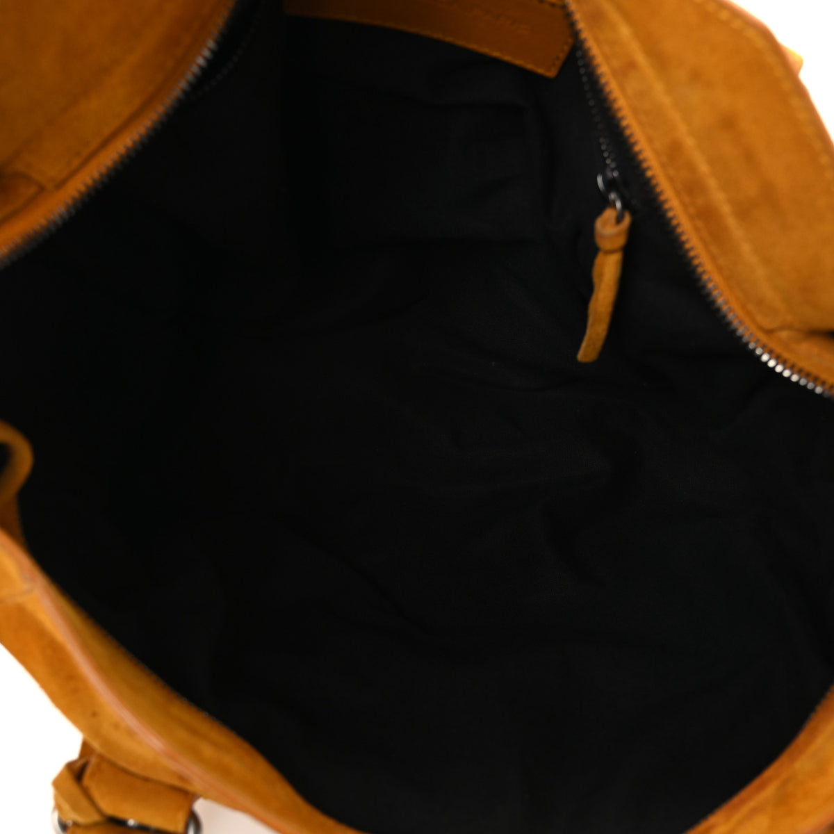 Baby Daim Suede Classic Silver Hardware City Yellow