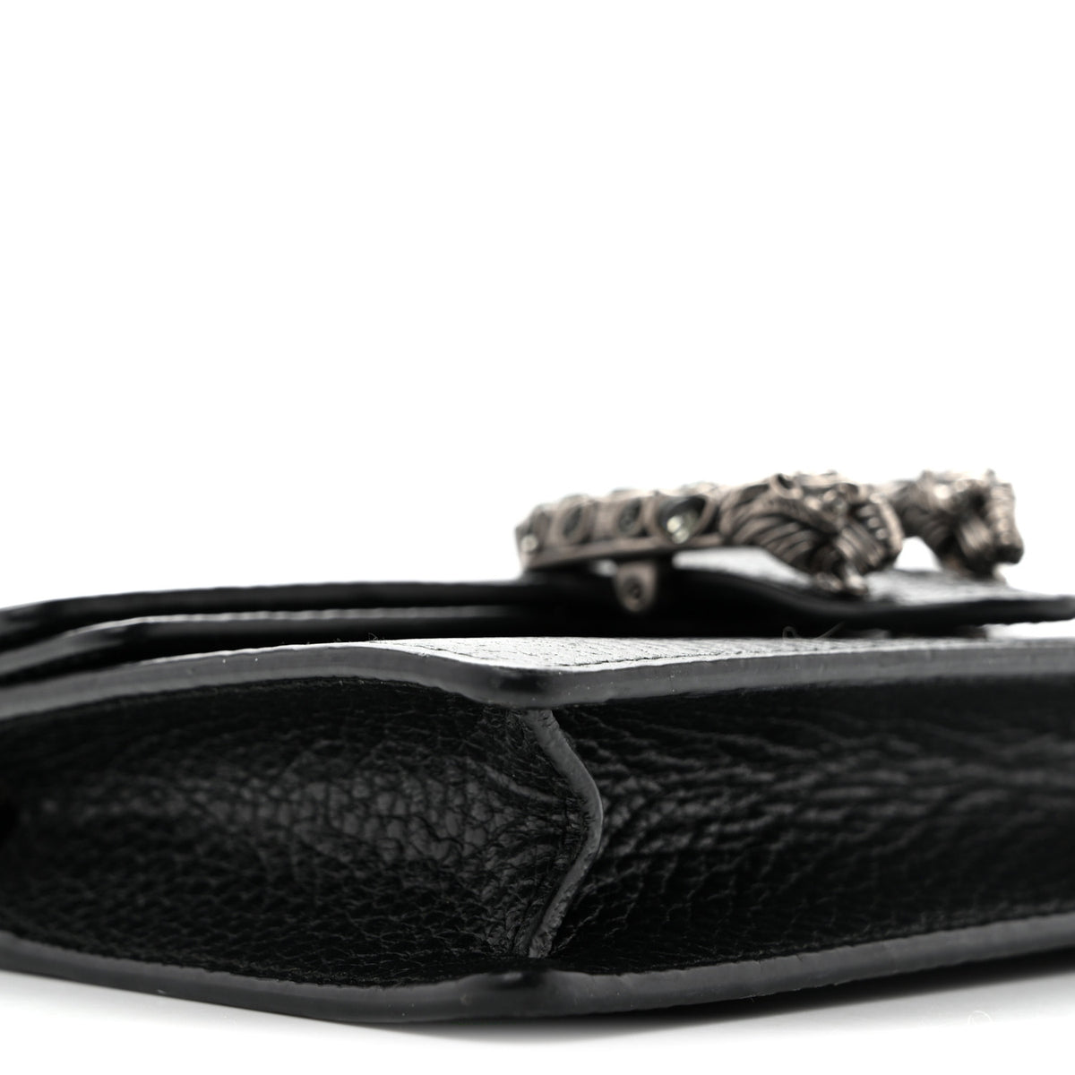 Gucci Calfskin Super Mini Dionysus Shoulder Bag Black 7 of 11