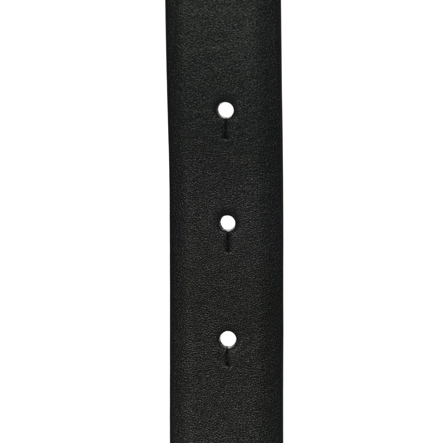 Lambskin Chain Logo Belt 90 36 Black