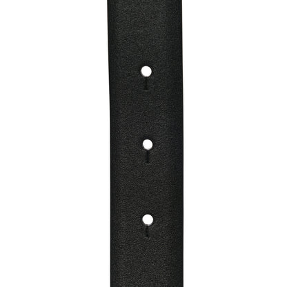 Chanel Lambskin Chain Logo Belt 90 36 Black 7 of 9