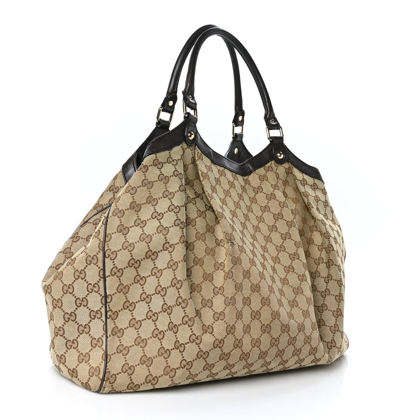 Monogram Large Sukey Tote Dark Brown
