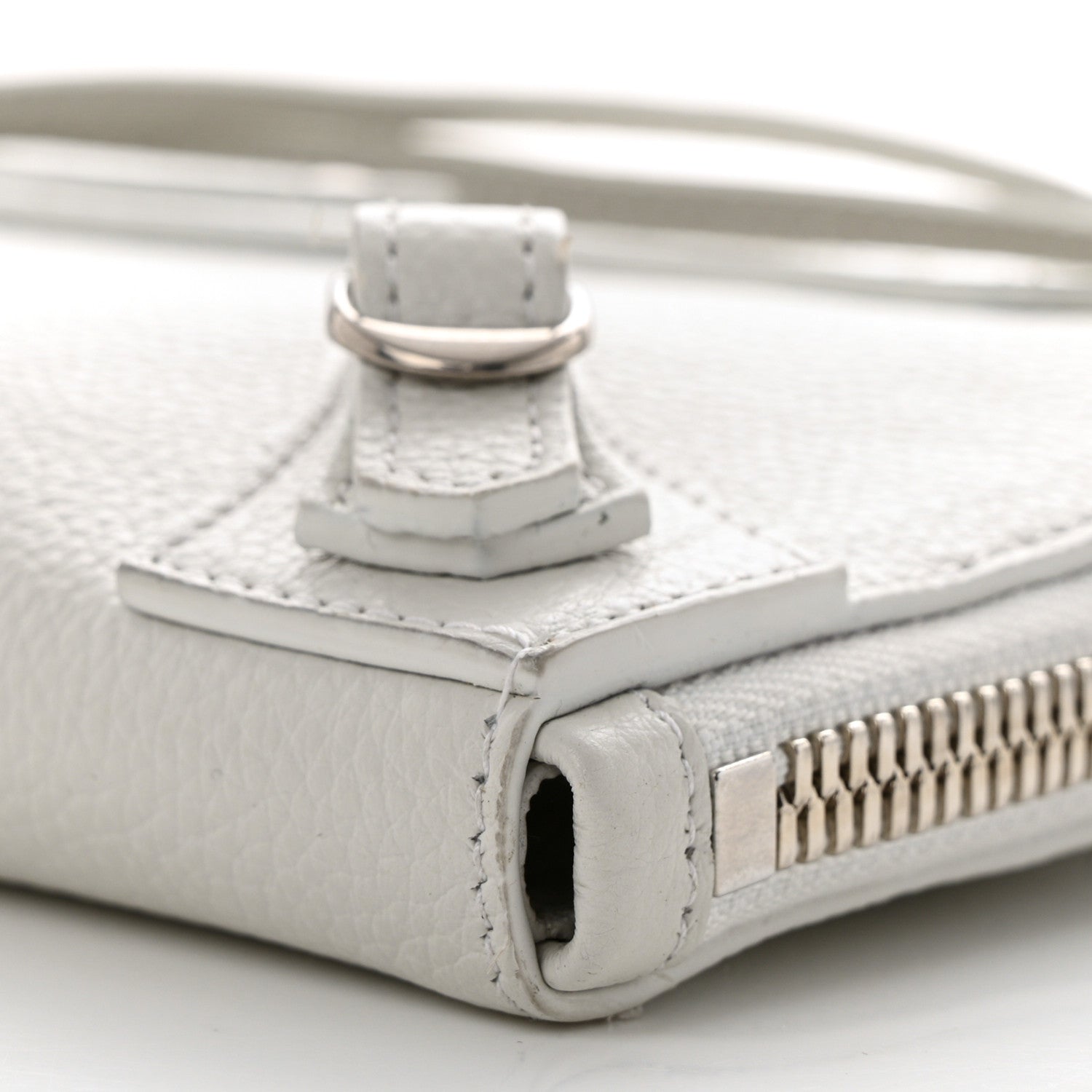 Balenciaga Classic Silver Hardware Reporter Crossbody White 11 of 11