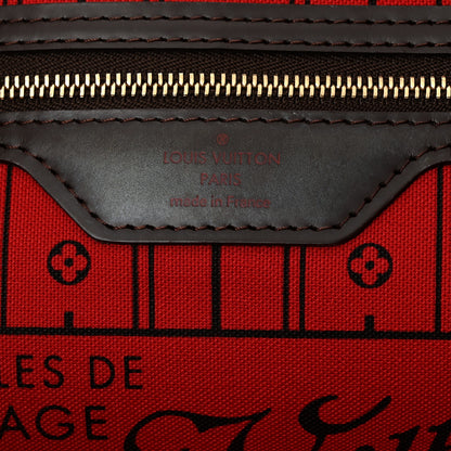 Louis Vuitton Damier Ebene Neverfull MM 6 of 10