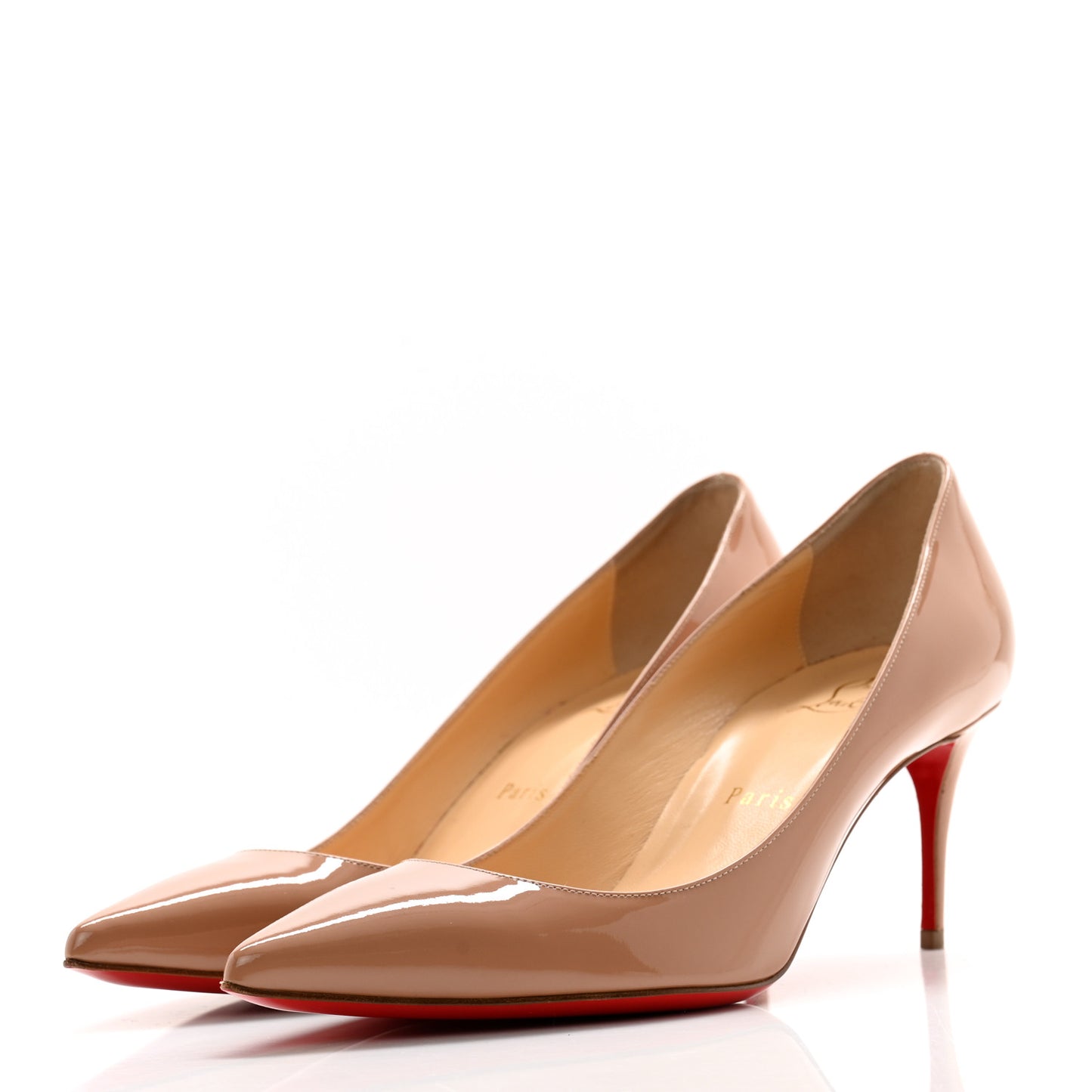 Patent Decollete 554 70 Pumps 37.5 Nude