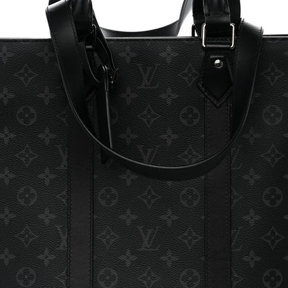 Louis Vuitton Monogram Eclipse Sac Plat 24H 7 of 9